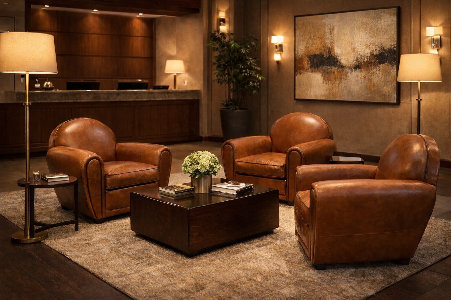 Fauteuil club Capri