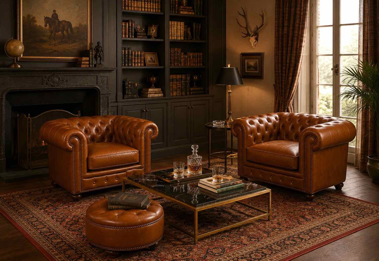 Fauteuil club Cambridge