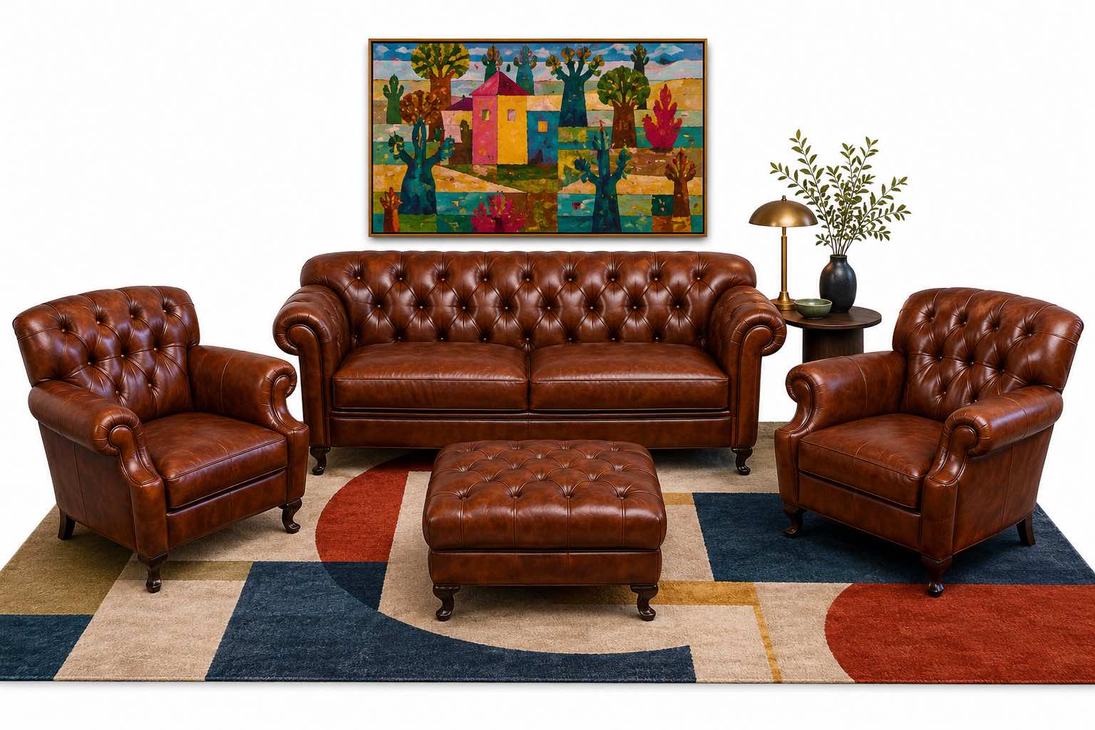 Fauteuil club Arnold