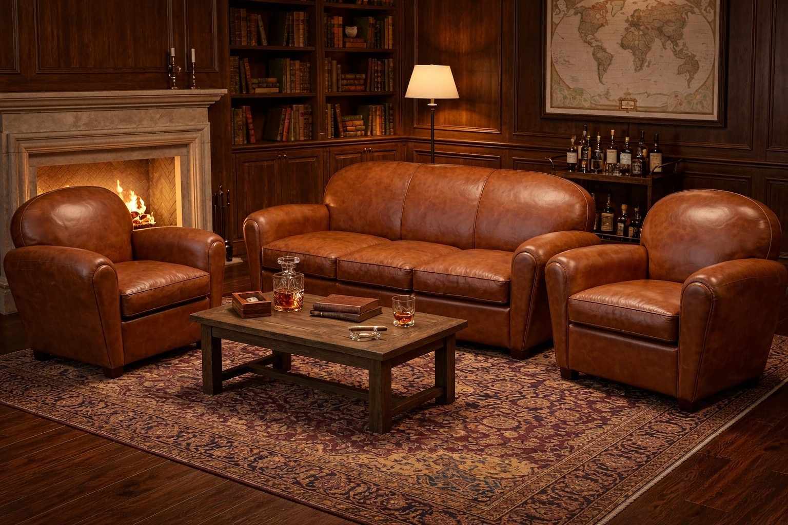 Fauteuil club Baudron