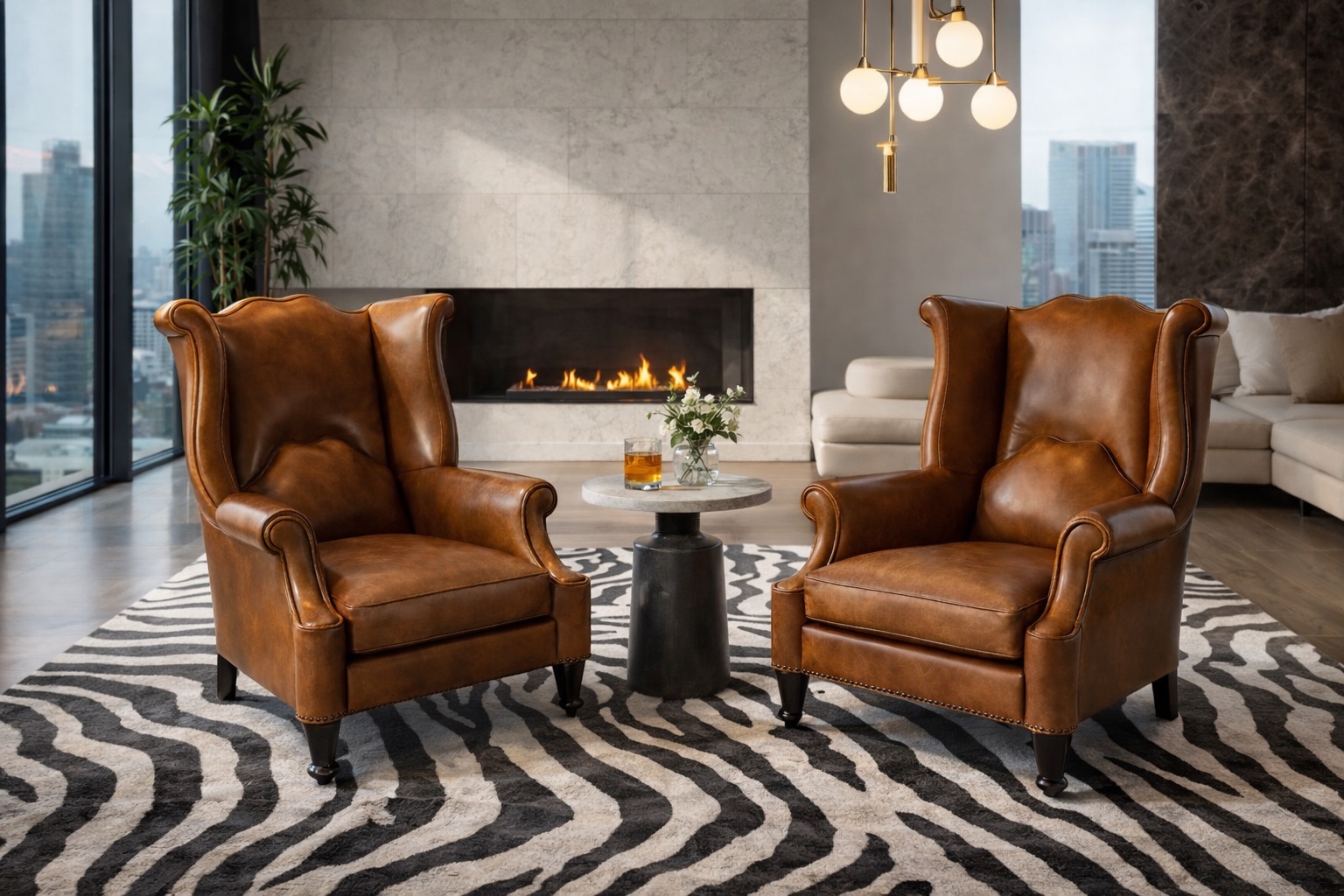 Fauteuil club Bibiane