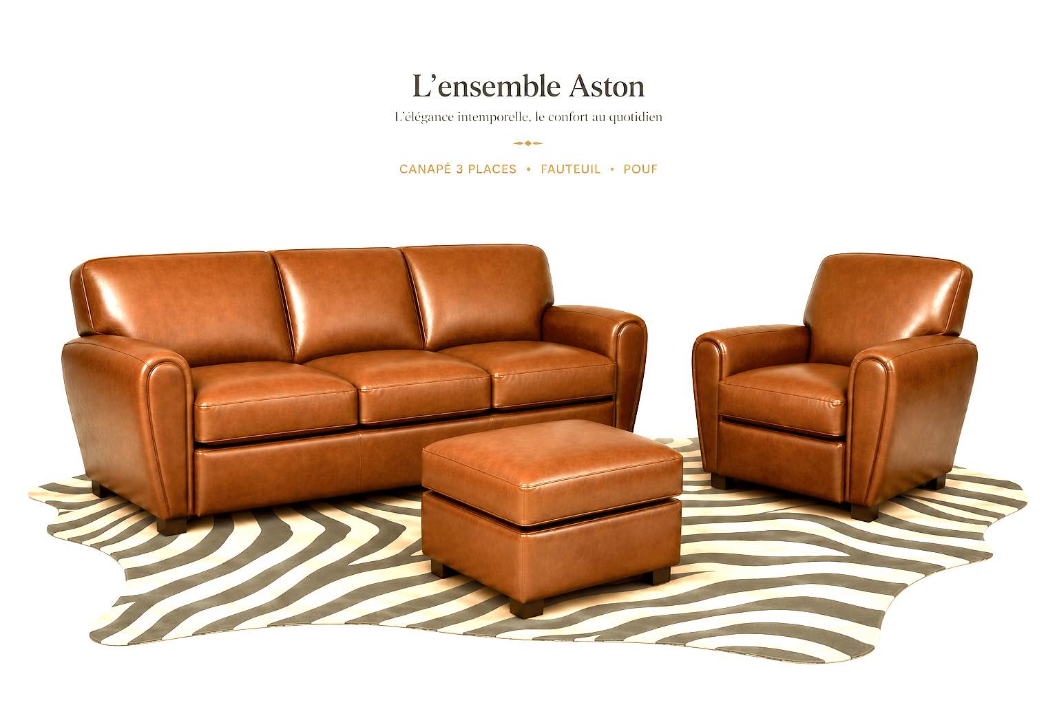 Fauteuil club Aston