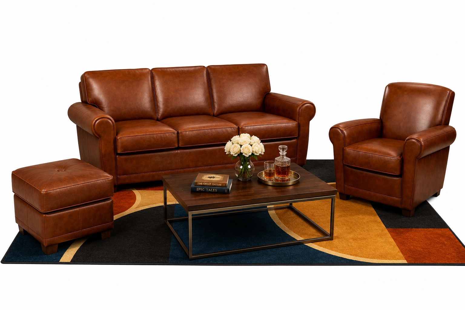 Fauteuil club Jersey