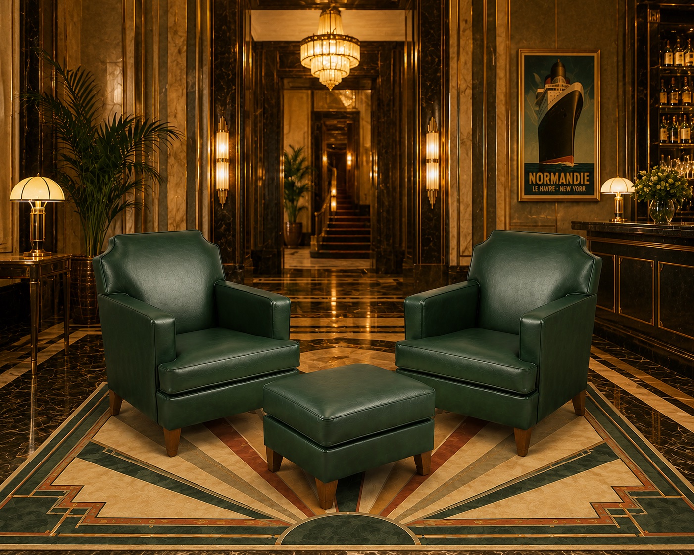 Fauteuil club Normandie