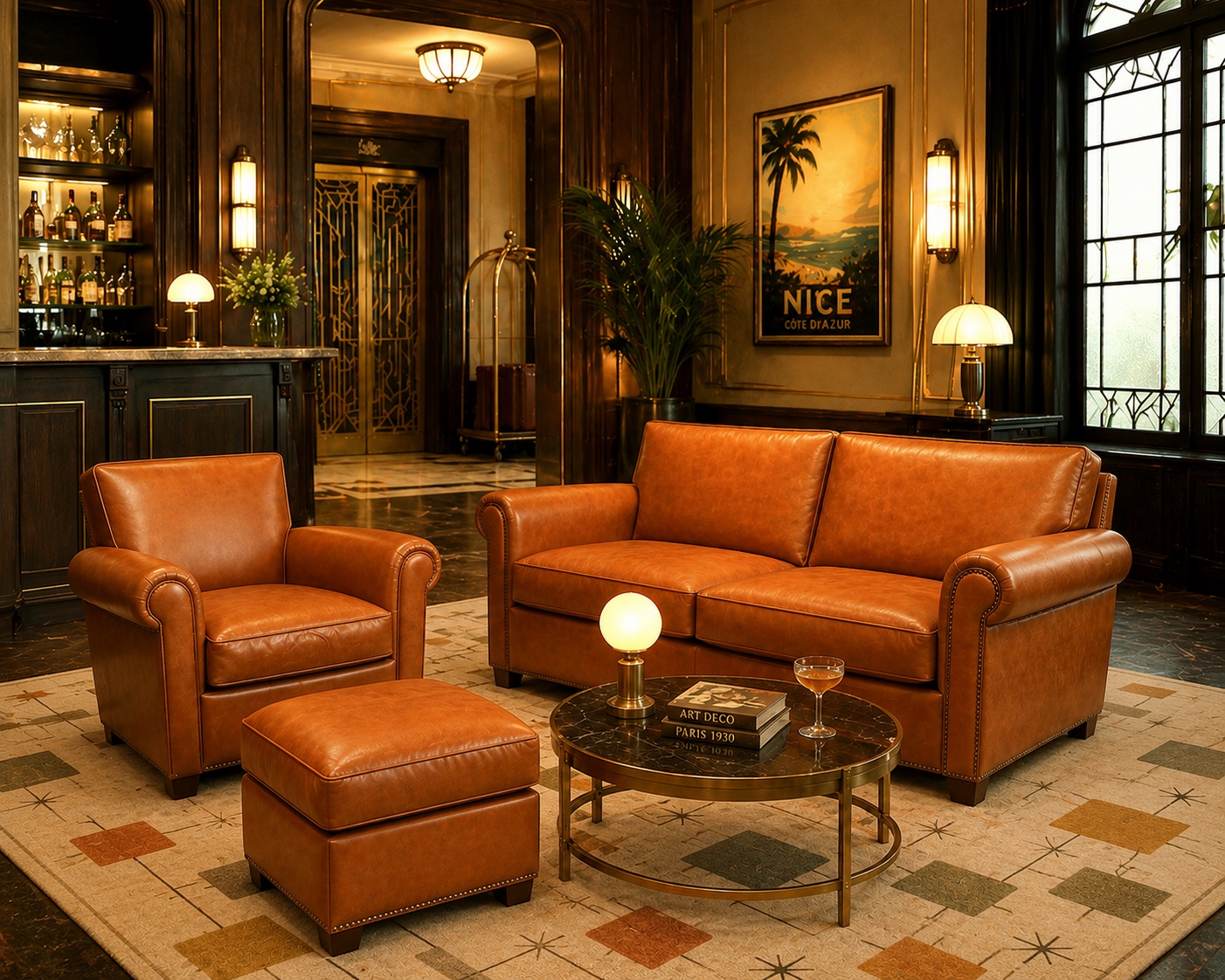 Fauteuil club Winston