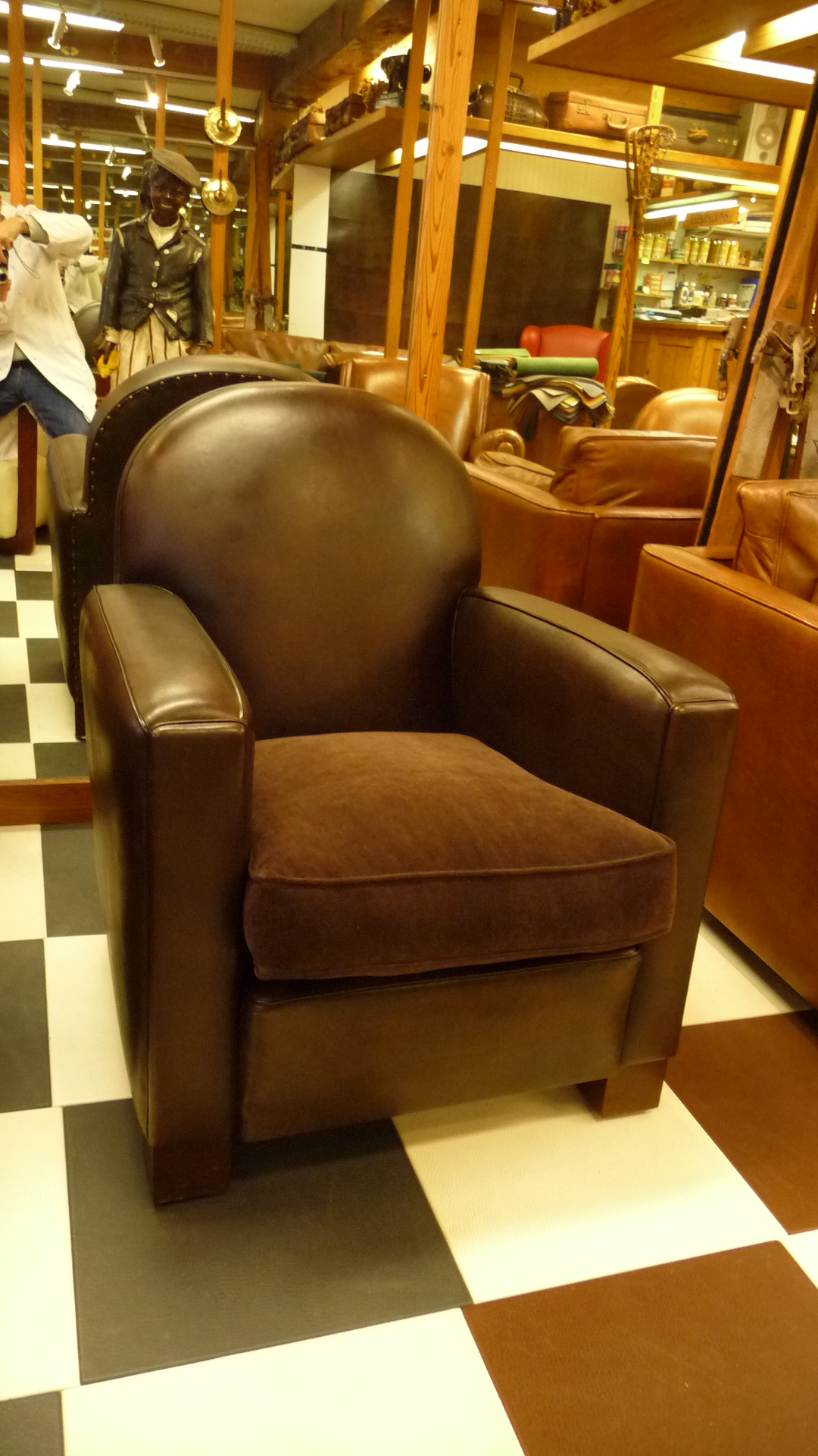 Fauteuil club Dompty Rond