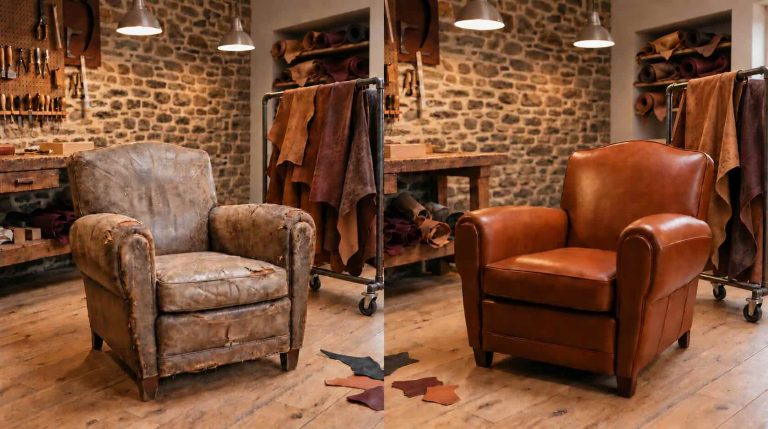 Réparer un fauteuil club : guide complet et expert