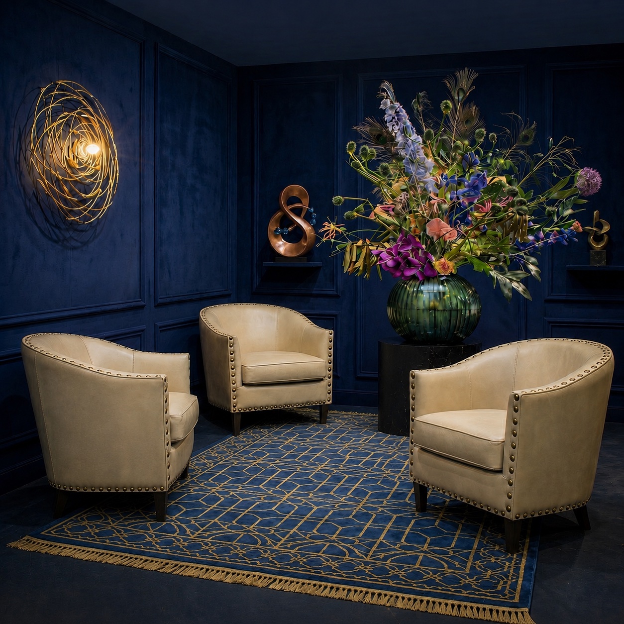 Fauteuil club Carson